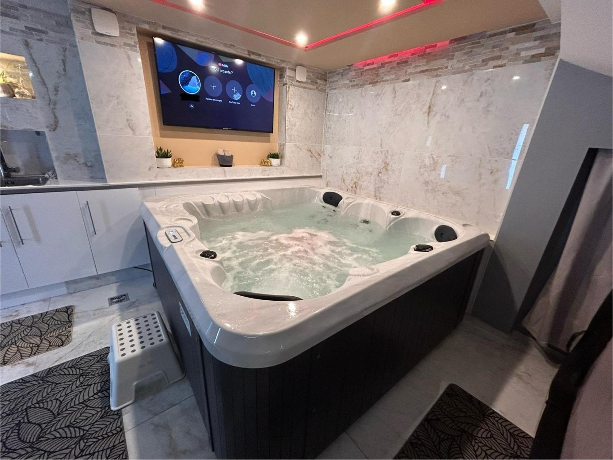 Spa Jacuzzi Moon White Vaudherland Exteriör bild